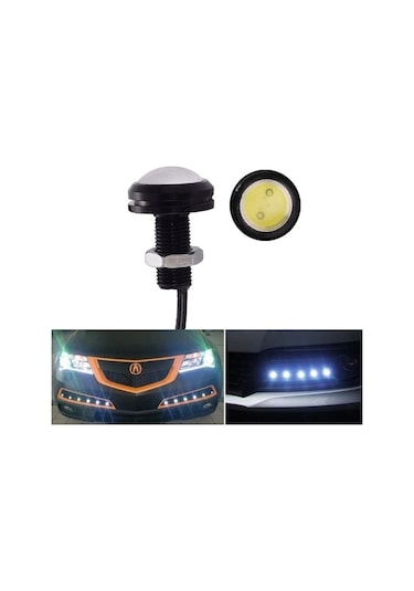 2 Adet Ayna Altı Led Kartal Göz Led Sis Ledi Plaka Aydınlatma Mot 504065732