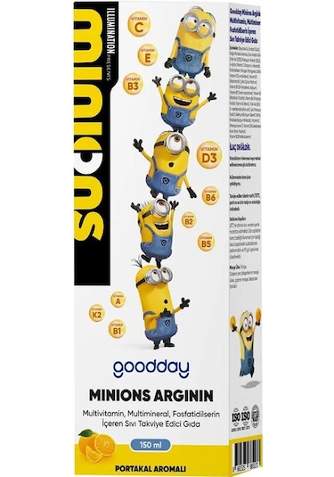 Goodday Mınıons Argının Şurup 150 Ml