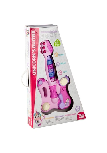 Erdem Oyuncak Nini Baby Gitar Unıcorn Pembe