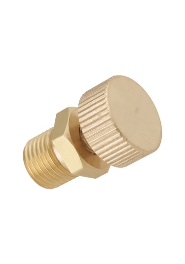 Maiyame Yüksek Basınçlı Hava Pompası İçin Bakır Tüp Boşaltma Valfi, 10x1 Mm Dişli, 65 Mpa Maksimum Basınç, 300 C Dayanıklı, 1 Adet + 2 Yalıtkan