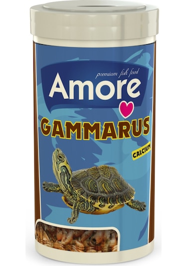 Gammarus Turtle 1000 ml Yüksek Kalsiyum Kaplumbağa Yemi