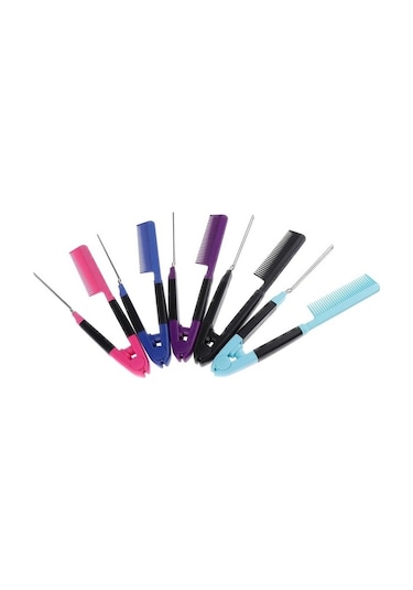 Venturemart Tipi Saç Düzleştirici Tarak Çok Fonksiyonlu Saç Fırçası Berber Kuaför Saç Düz Anti-statik F