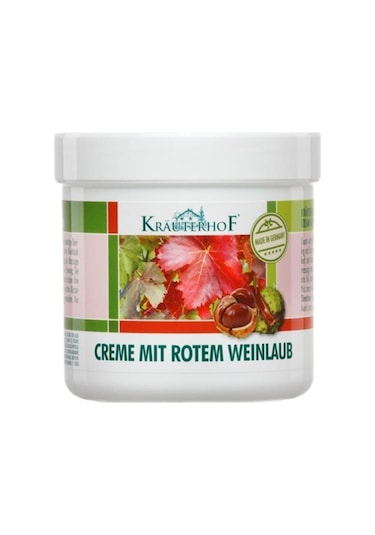 Krauterhof Kırmızı Asma Yaprağı Ayak ve Bacak Kremi  250 ML