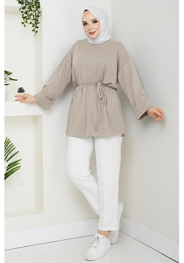 Günsel İpli Oysho Tunik 1646 - Taş Taş