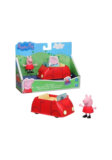 Peppa Pig Tekli Figür Ve Araç Red Car F2185-f2212