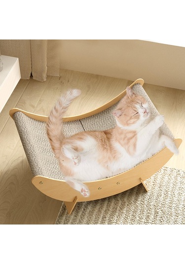 Suntek Tırmığı Karton Evcil Kanepesi Yatağı Eziyet