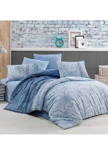 Mavi Çift Kişilik Nevresim Takımı MAVI