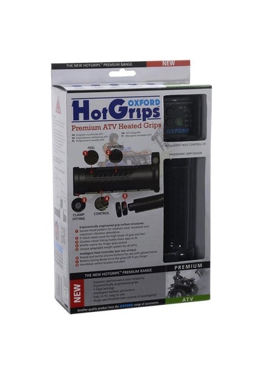 Oxford Motosiklet Hotgrips Essential Atv Elcik Isitma Of770