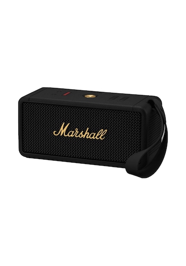 Marshall Middleton Black And Brass Bluetooth Hoparlör