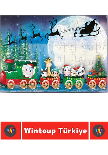 Premium Eğlenceli El Göz Koordinasyon Problem Çözme Beceri Geliştirici Çocuk Puzzle Hediye Treni