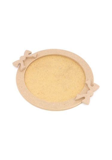 Na Neşeli Ahşap Ahşap Yuvarlak Fiyonklu Tepsi Büyük Boy.servis Sunum Tepsisi.boyanabilir Ahşap Tepsi.kendin Boya. Boyanabilir Ham Ahşap