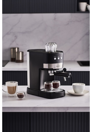 Homend Coffeebreak 5011H 1100 W 1.2L Süt Köpürtücülü 15 Bar Basınçlı Espresso Makinesi