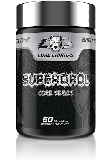 Core Champs Super Drol Choline Dmae , Acety L-carnitine , Ajuga Turkesteron 60 Caps - By Kai Greene Aromasız