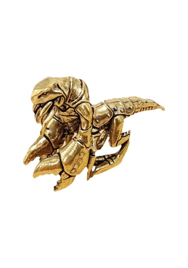 Suntek Çay Odası Masası Ofisi Için Pirinç Istakoz Heykelcik 5,6x2x3,6 Cm