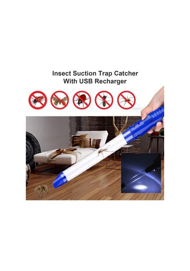 Xindoker Usb Şarjlı Elden Uçan Böcek Tutucu, Led Işıklı Sprey Olmayan Akıllı Sporötü Avcısı, Çocuk Ve Evcil Hayvan Dostu Ev Mutfak Kullanıma Uygun