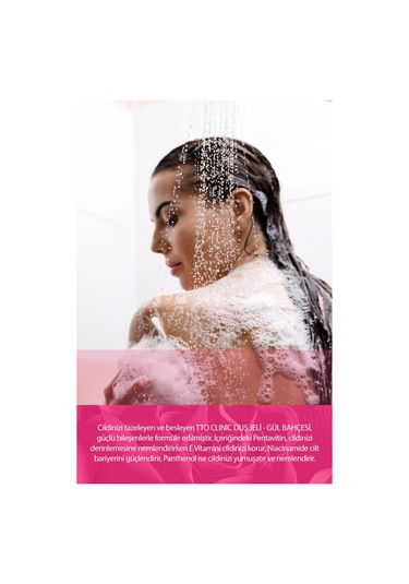 Tto Clinic Gül Bahçesi Duş Jeli 500 ML