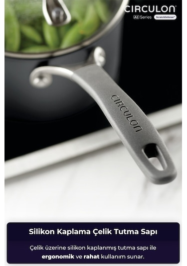 Circulon 16 Cm Kapaklı Sos Tenceresi
