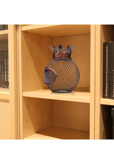 Tooarts Ananas Şarap Mantarı Konteyner El Sanatları Ev Dekorasyon Süslemeleri Pratik El Sanatları