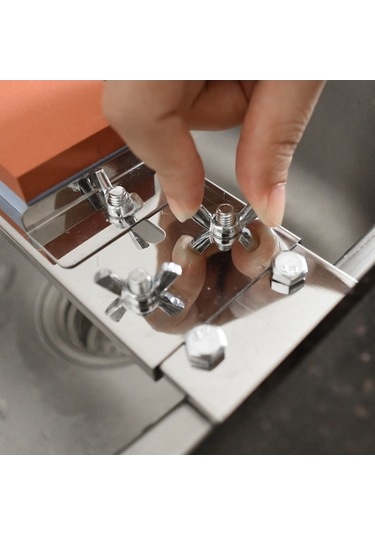 Wondernest Paslanmaz Çelik Evye Bileyici, Bıçak Açıcı Lichen