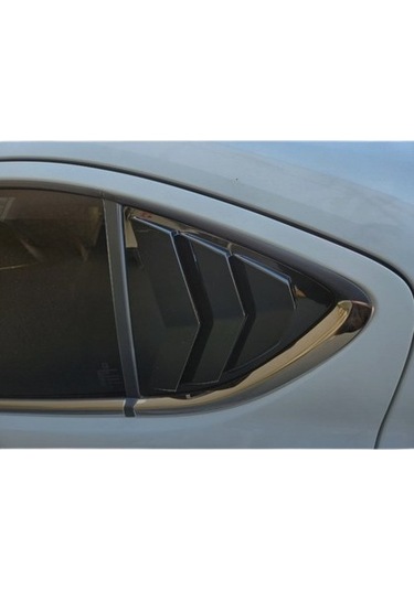 Honda City Kelebek Cam Kaplama Vizörü Parlak Siyah 2021