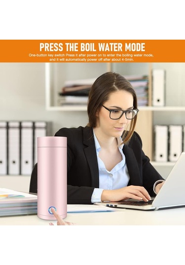 Mini Su Isıtıcısı Ve Termos, Taşınabilir Elektrikli Su Isıtıcısı, Taşınabilir Elektrikli Seyahat Su Isıtıcısı F2 Diğer