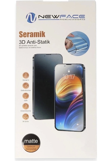Xiaomi Redmi 9 3d Antistatik Mat Seramik Nano Ekran Koruyucu