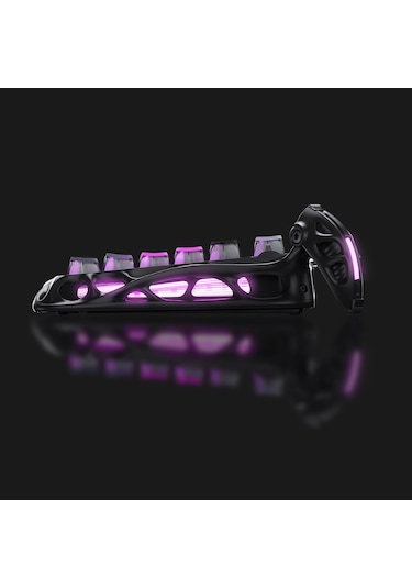 Gravastar Mercury K1 Pro Rgb Kablosuz Mekanik Gaming Klavye, Alüminyum Çerçeveli, İngilizce Q, Galax