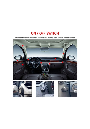 Led Işık Çubuğu Kablo Demeti Kiti, 300w 2 Uçlu 16 Awg K21807b-1