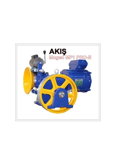 Akiş Mugen Mf1 Pro-E 7.5Kw 480X5X10 800Kg Asansör Makina Motor