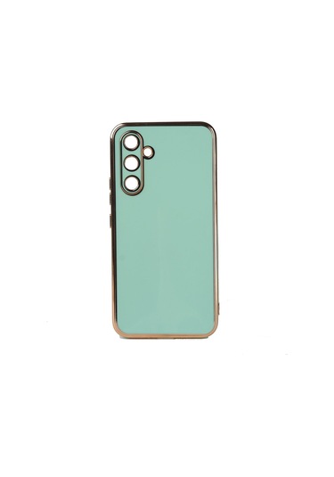 Samsung Uyumlu Galaxy A14 Kılıf Zore Bark Kapak Light Green
