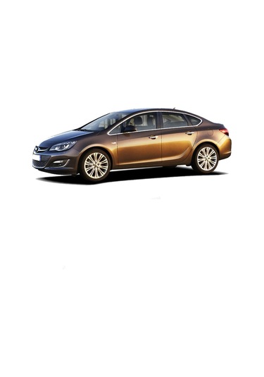 Opel Astra J SD Krom Cam Çerçevesi 2009-2016