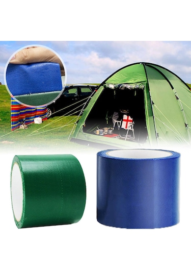 Homyl Tente Tamir Bandı Açık Hava Günlük Kullanım Mavi Mavi