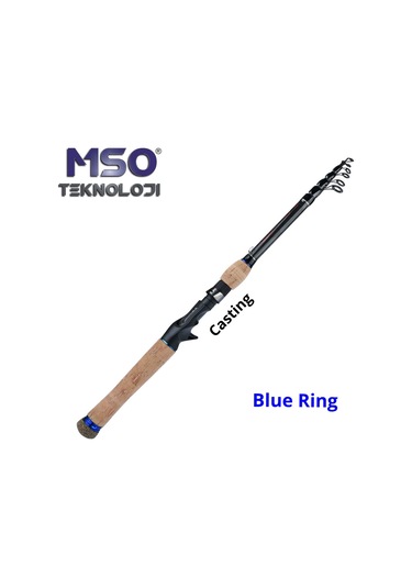 MSO Casting Rod 2.4 M Karbon Fiber Teleskopik  Olta Kamış