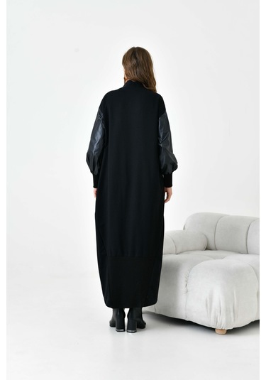 Ftz Kadın İki İp Elbise Siyah 30950 Siyah