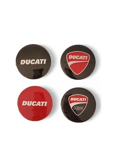 Motosiklet Magnet Set 2 Ducati 4'lü Magnet Karışık Renkli