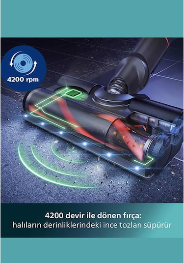 Philips XC8053/01 8000 Serisi Aqua Plus Dikey Süpürge