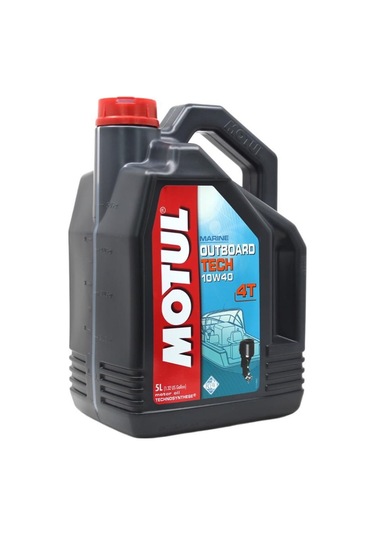 Motul Marine Outboard Tech 10W-40 4T 5 L Tekne Motor Yağı