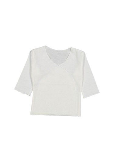 Yenidoğan Pamuklu Penye İç Zıbın Beyaz