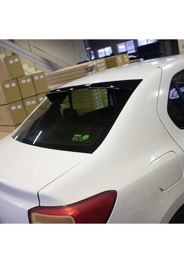 Cappafe Renault Symbol Arka Cam Üstü Spoyler Akrilik Abs Piano