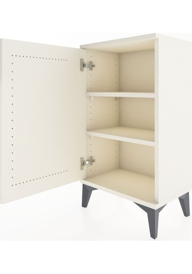 Arges Komodin 2 Raflı Tek Kapaklı 44x30x80 Aytaşı-aytaşı Aytaşı