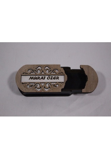 Çakmak Kişiye Özel İsim Yazılı Ve Mdf Tasarım Kutulu No:50-3
