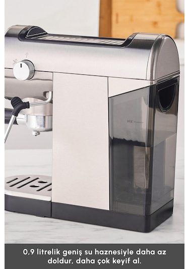 Karaca Coffee Art Dijital 20 Bar Öğütülmüş Espresso, Cappuccino ve Kapsül Kahve Makinesi