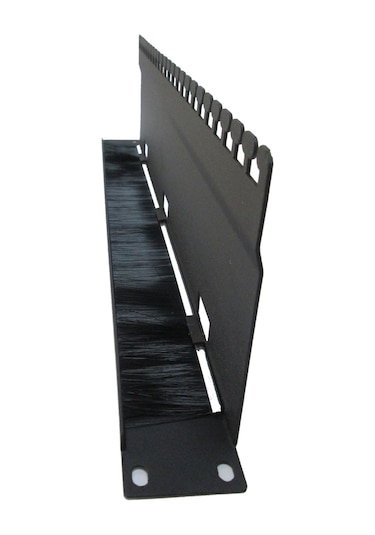 Kastap 1U Patchcord Taşıyıcılı Fırçalı Organiser