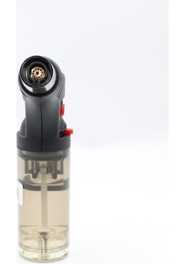 Siyah Gazlı Torch Pürmüz Çakmak Seyahat Pürmüzü Kamp Pürmüz 1 Ade Siyah