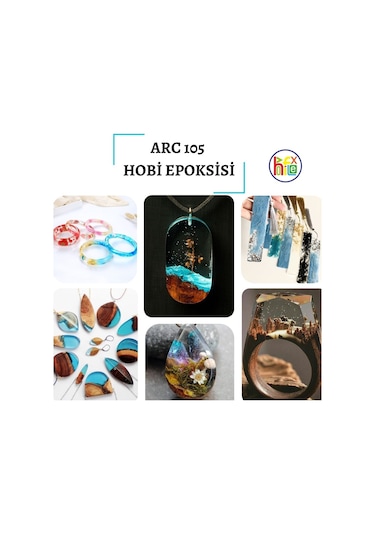 Epoksi Reçine Ultra Şeffaf Hobi Epoksi Seti Arc105 15 Kg Set