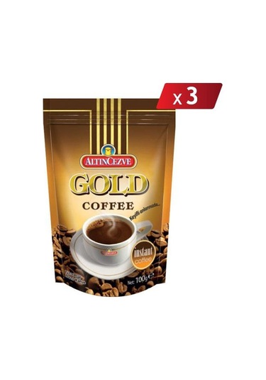 Altıncezve Gold Instant Coffee Gold Kahve 3 x 100 G