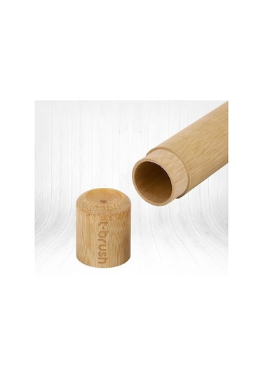T-Brush Bambu Diş Fırçası Saklama Kabı