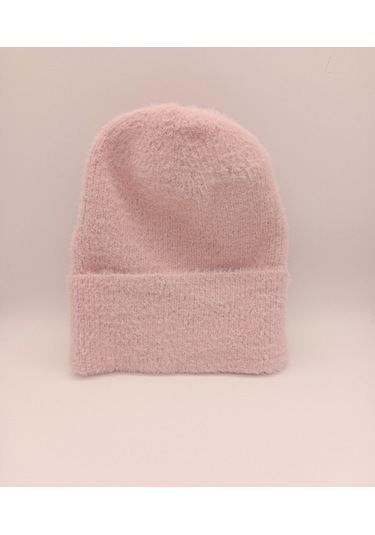 Kervan Pazar Kadın Yumoş Angora Bere Pembe