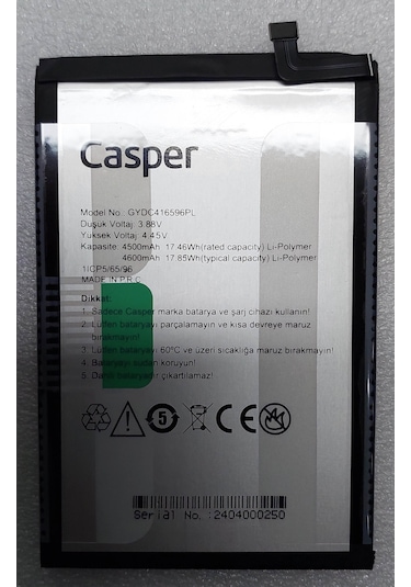 Casper X30 Batarya  Gydc416596pl