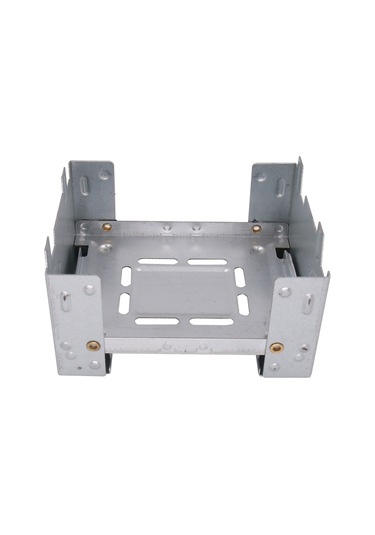 Kosona Mini Katlanabilir Dışarıda Kullanım Isıtaç, Katı Alkolle Çalışır, Fosforlu Sac Malzeme, Sığınma Ve Piknik İçin Taşınabilir Gümüş